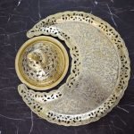 Plateau traditionnel en cuivre, Hilal