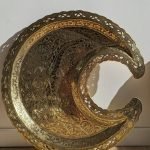 Plateau traditionnel en cuivre, Hilal