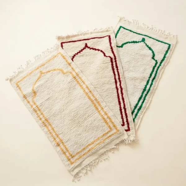 Tapis de prière en laine — lifestyle