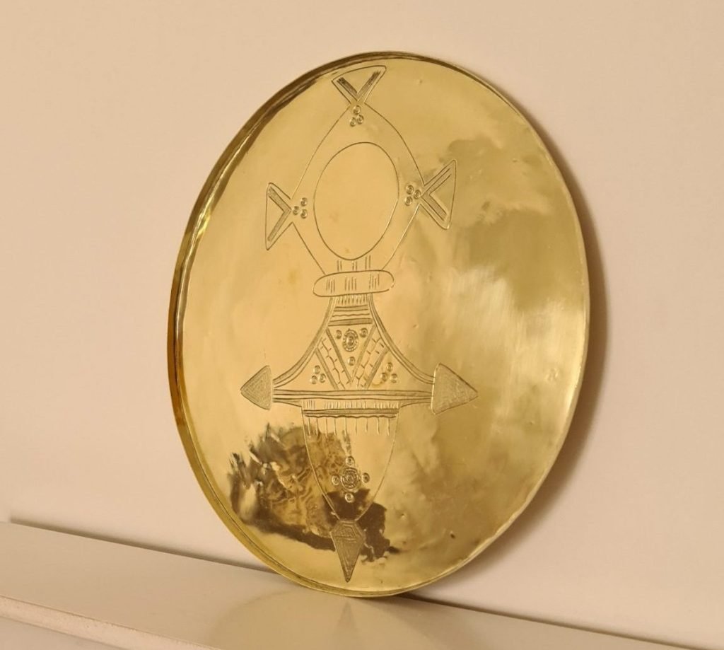 Plateau Cuivre AGADEZ- Création l'Artisan Algérien