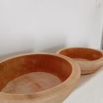 Assiette creuse en bois