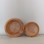 Assiette creuse en bois
