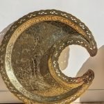 Plateau traditionnel en cuivre, Hilal