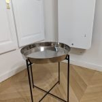 Table en cuivre plateau