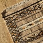 Tagherdayt- Tapis berbère taupe
