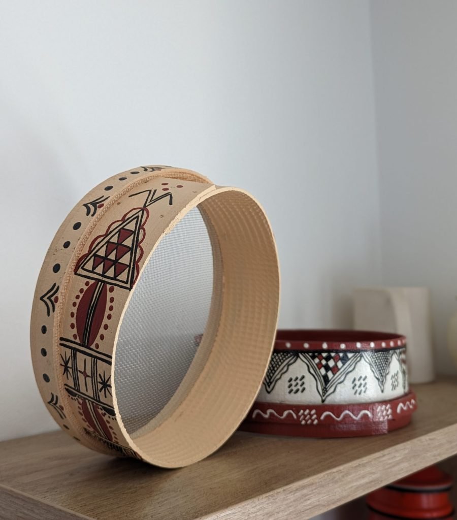 Tamis aux motifs kabyles