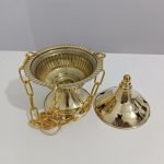 Brûleur d'encens en cuivre