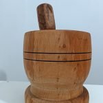 Mortier en bois d'Aulnes