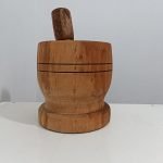 Mortier en bois d'Aulnes