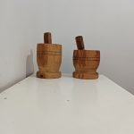 Mortier en bois d'Aulnes