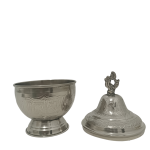 Sucrier argenté en cuivre