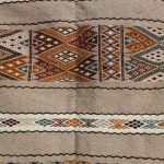 Tagherdayt- Tapis berbère taupe
