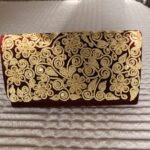 Pochette de soirée en velours