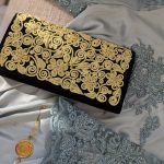 Pochette en velours