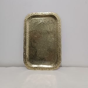 plateau ciselé en cuivre