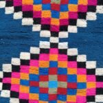 Tapis en laine bleu-Babar Algérie