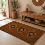 Zarbiya Babar – Tapis berbère marron