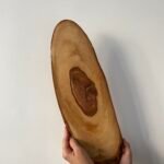 Planche de service en bois d'olivier d'Algérie